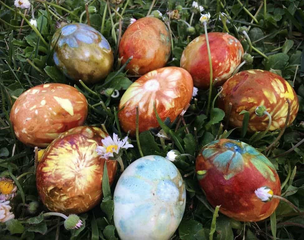 Coloured Eggs – Easter Dyed Eggs from Italy